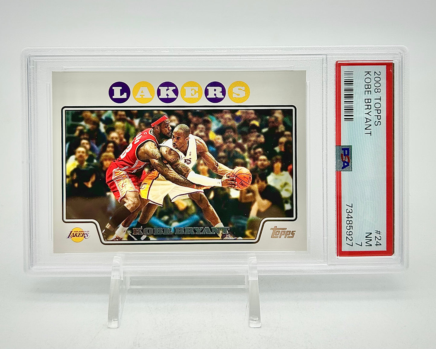 2008 Topps: #24 Kobe Bryant (PSA 7)