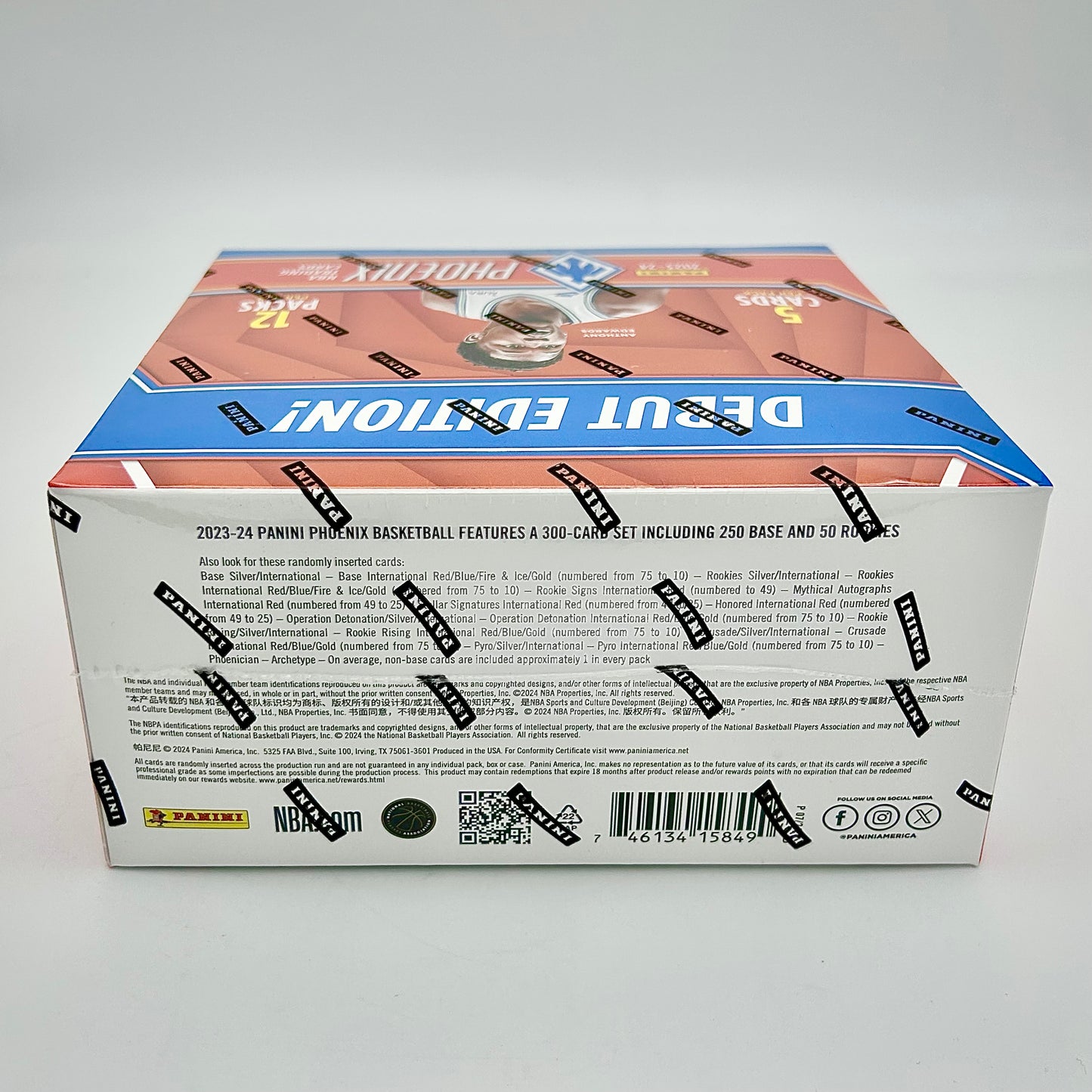 2023-24 Panini Phoenix Basketball Hobby International Box