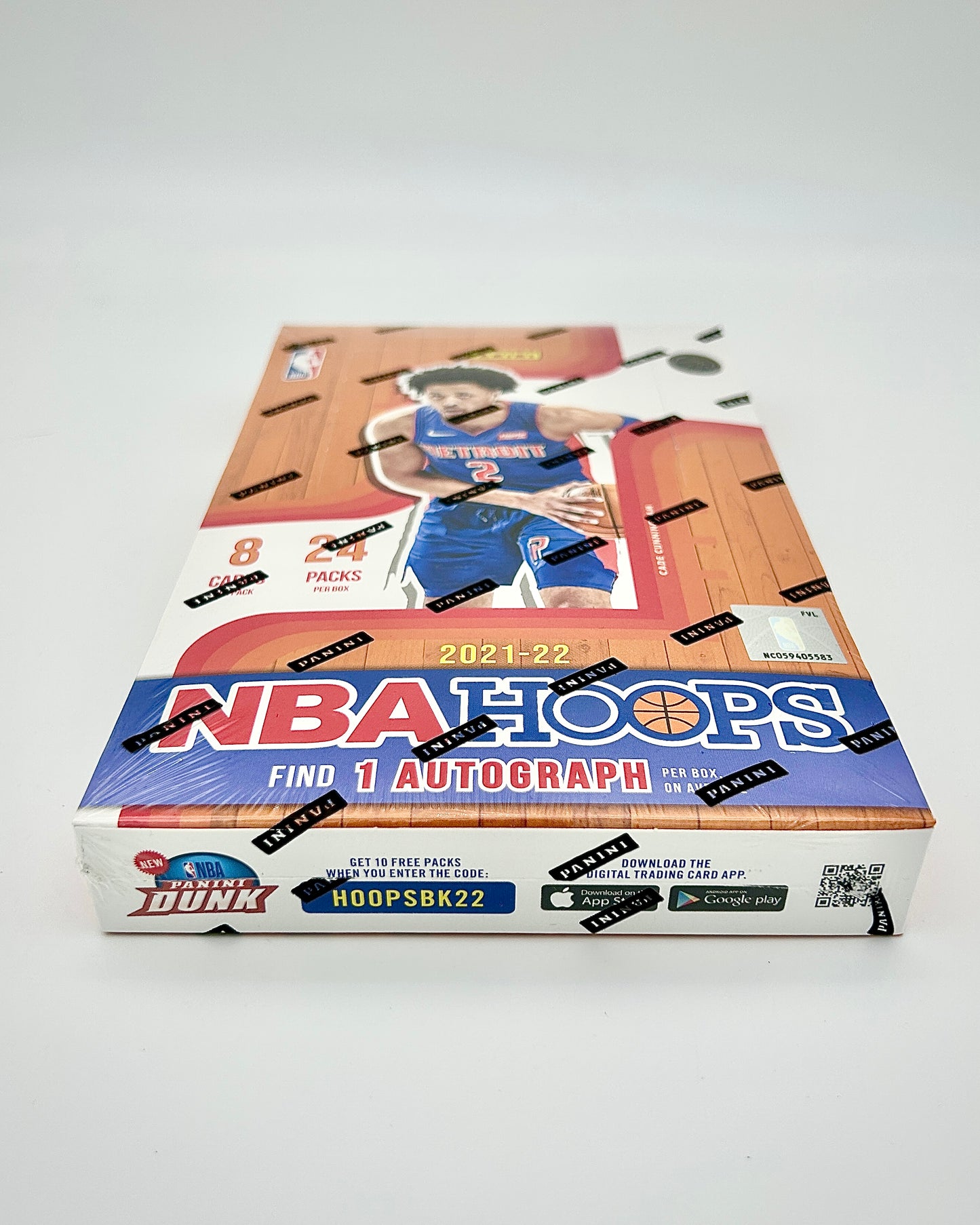 2021-22 Panini Hoops Basketball Hobby Box