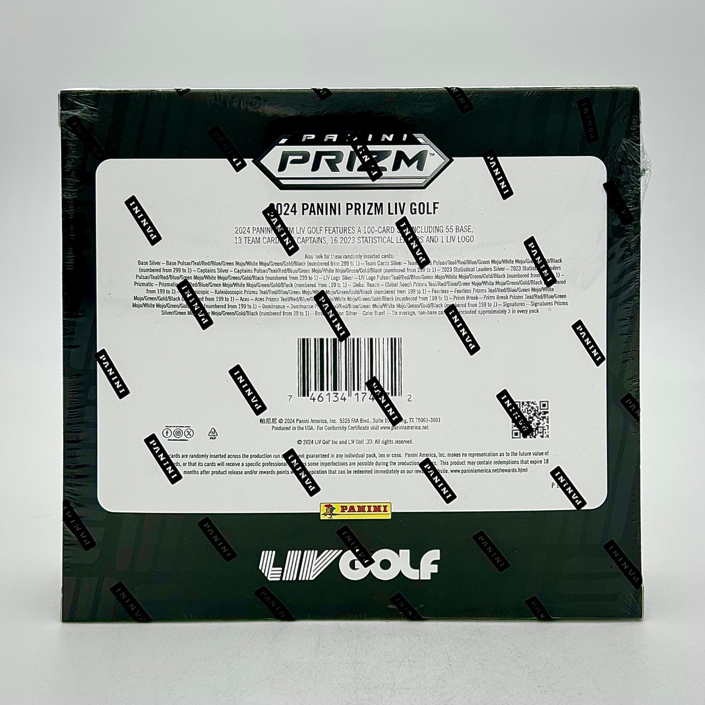 2024 Panini Prizm LIV Golf Hobby Box