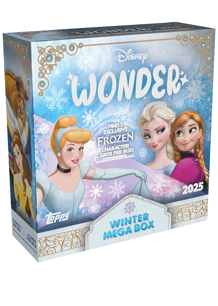 2025 Topps Disney Wonder Mega Box – Sealed Trading Cards Set – RL