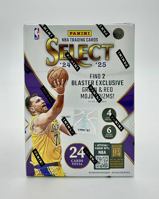 2024-25 Panini Select Basketball Hobby Blaster Box