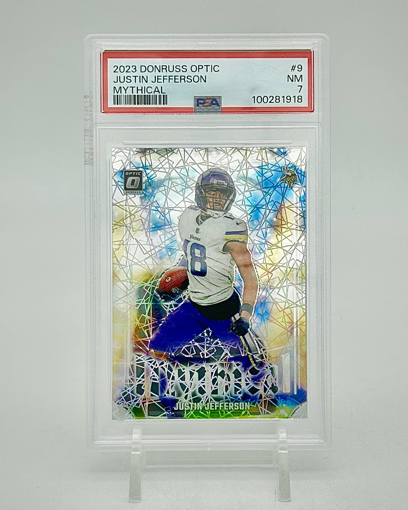 Donruss Optic Mythical Justin Jefferson PSA