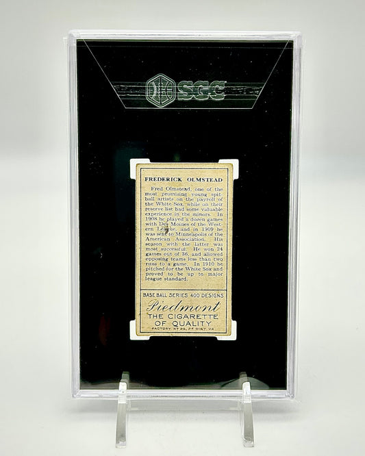 1911 Piedmont Cigarettes: T205 Fred Olmstead (SGC 3)