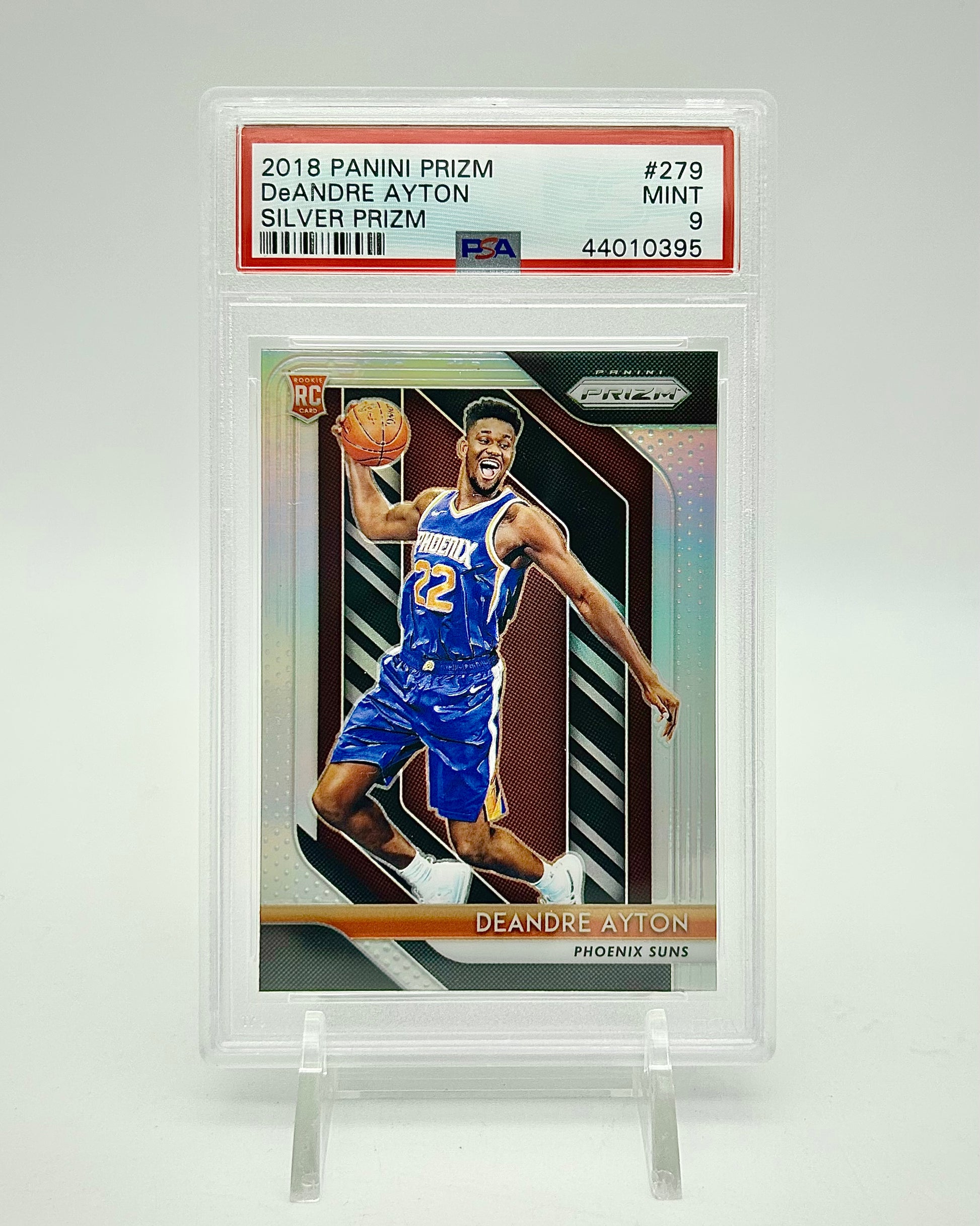 2018 Panini Prizm Silver DeAndre Ayton #279 PSA 9