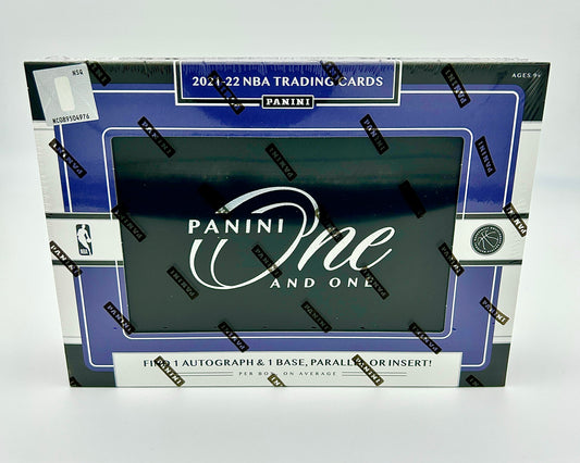 2021-22 Panini One and One Basketball Hobby Box