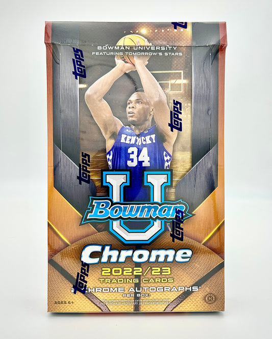2022-23 Bowman Chrome University Basketball Hobby Box