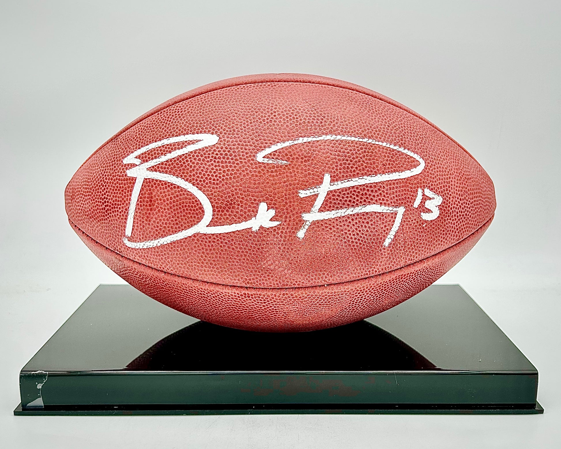 Brock Purdy San Francisco 49ers Autographed Duke Full Color Football