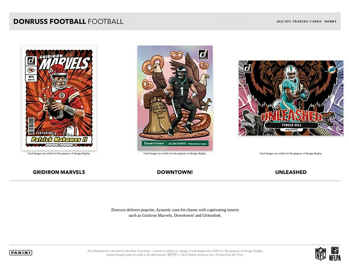 2023 Panini Donruss Football Hobby Box