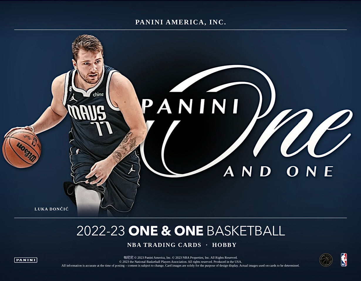 2022-23 Panini One and One Basketball Hobby Box