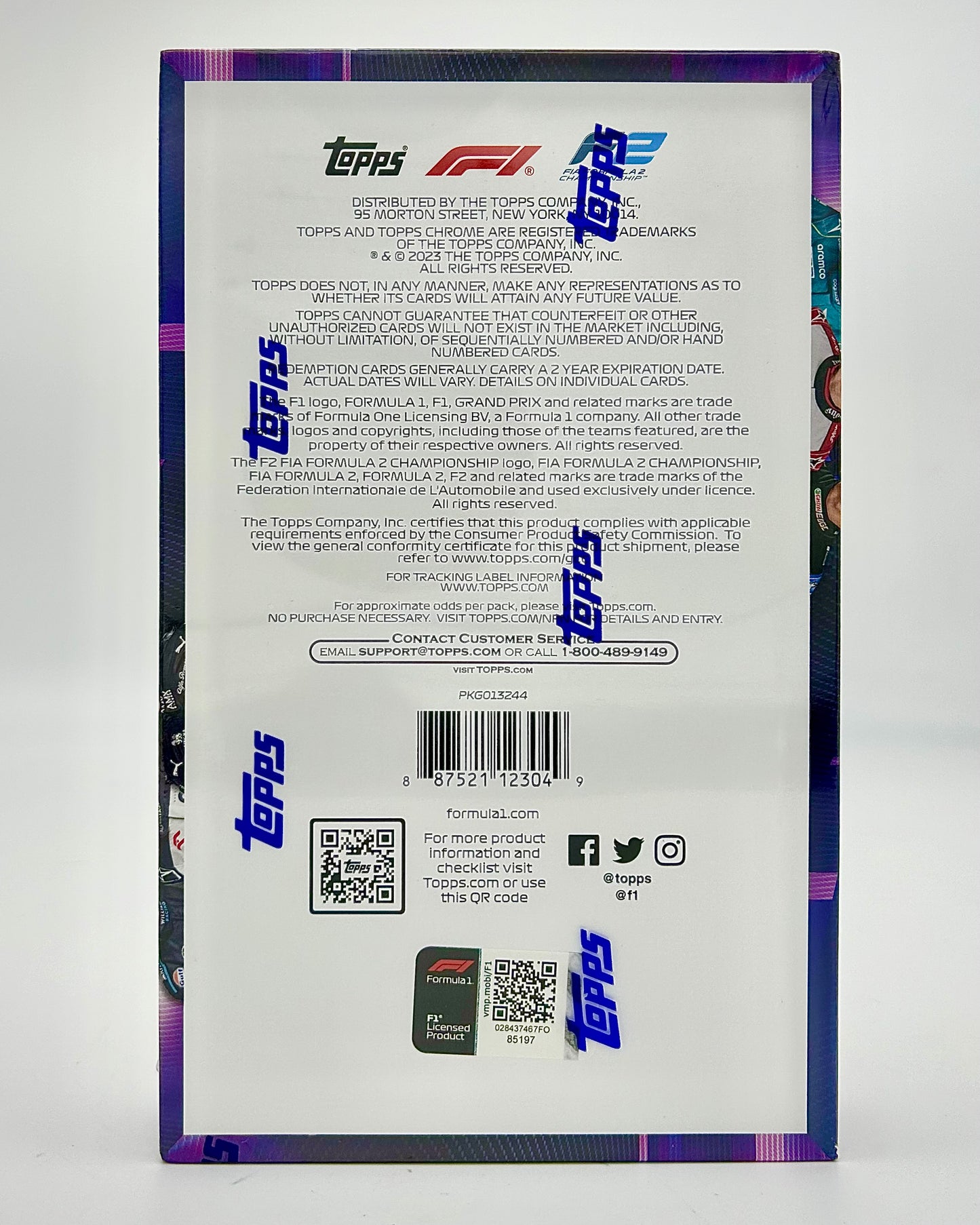 2023 Topps Chrome Formula 1 Hobby Box