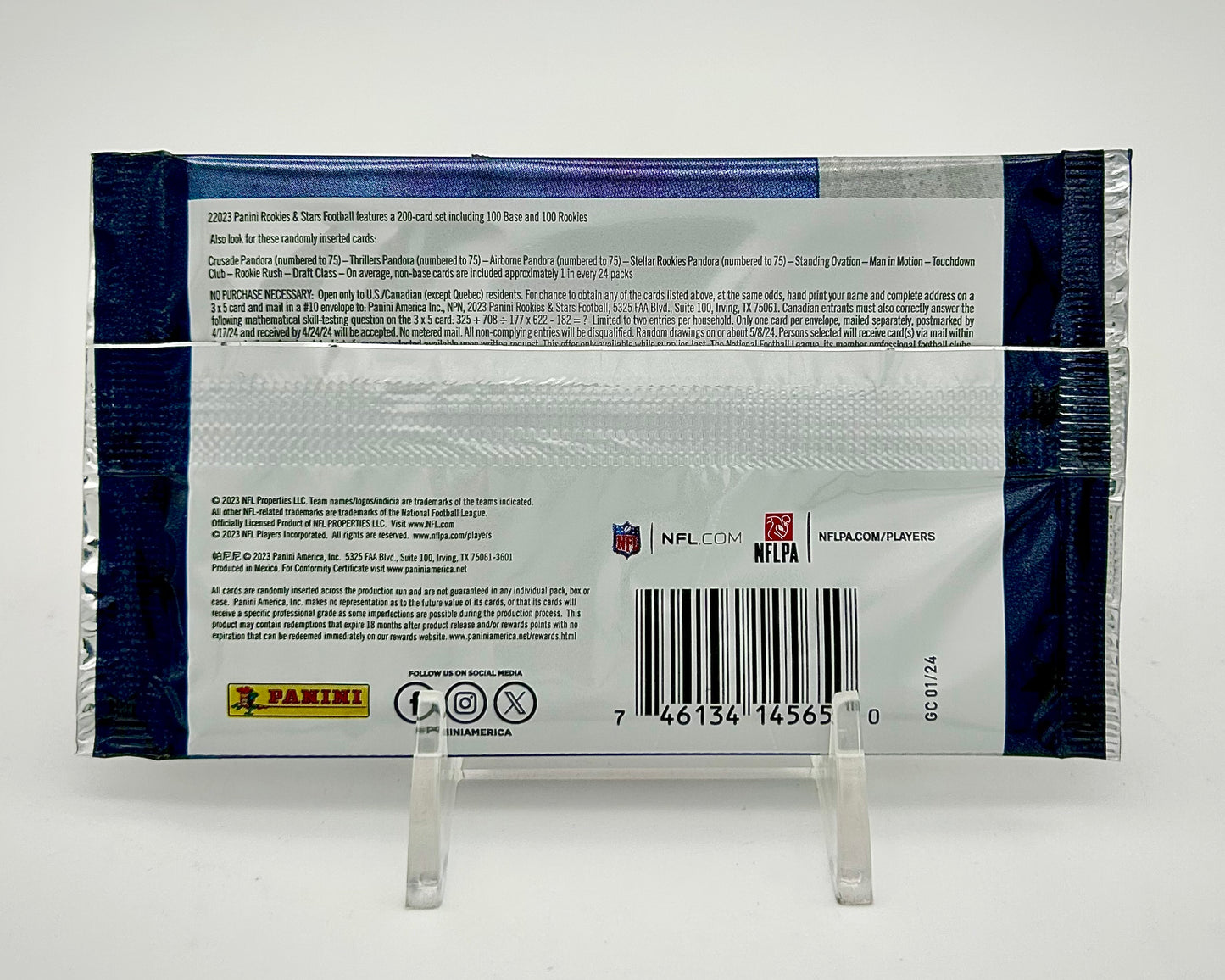 2023 Panini Rookies & Stars Football Gravity Pack