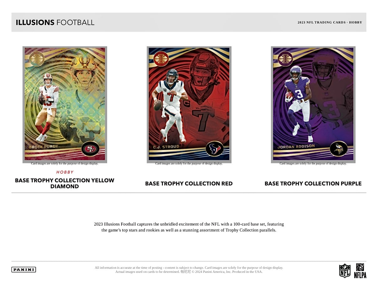 2023 Panini Illusions Football Hobby Box