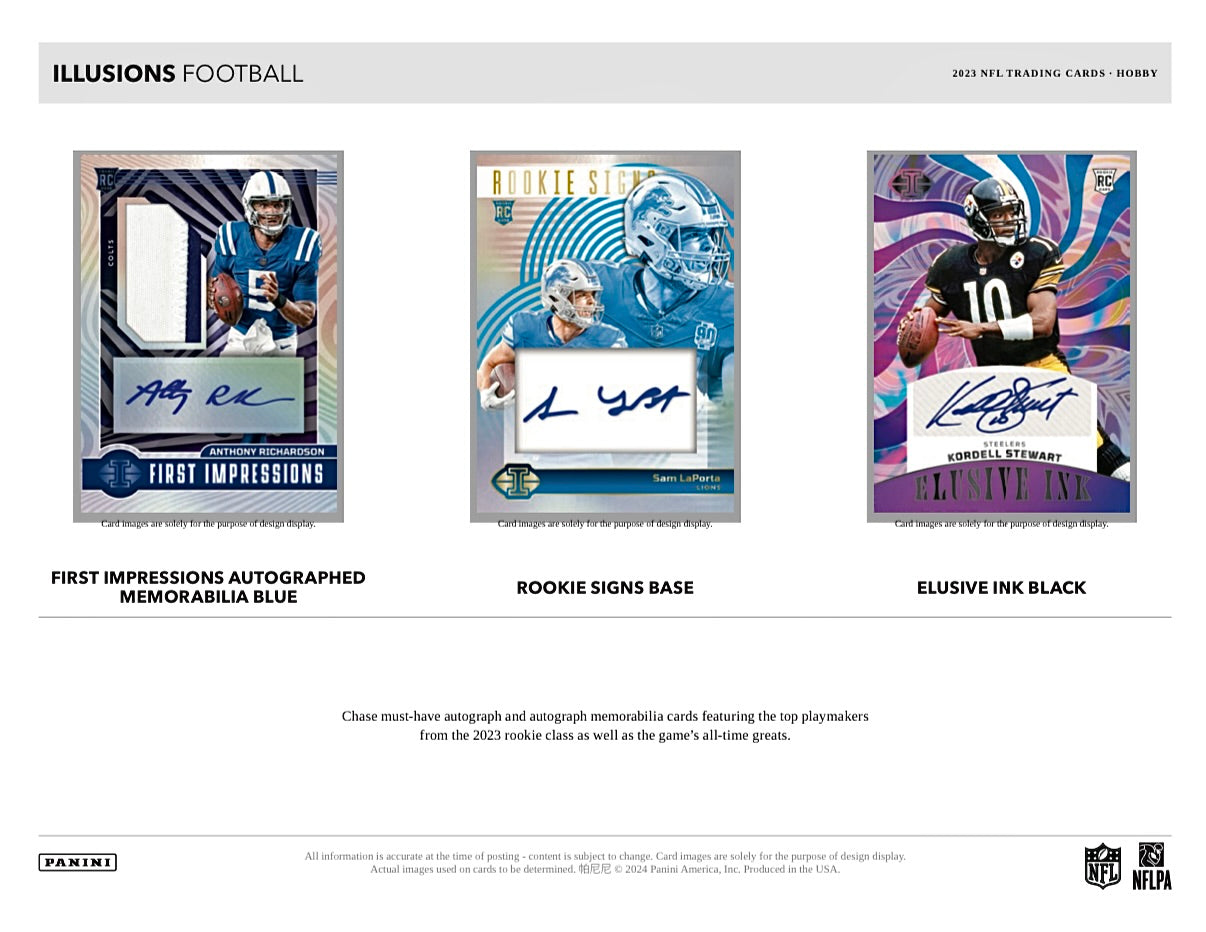 2023 Panini Illusions Football Hobby Box