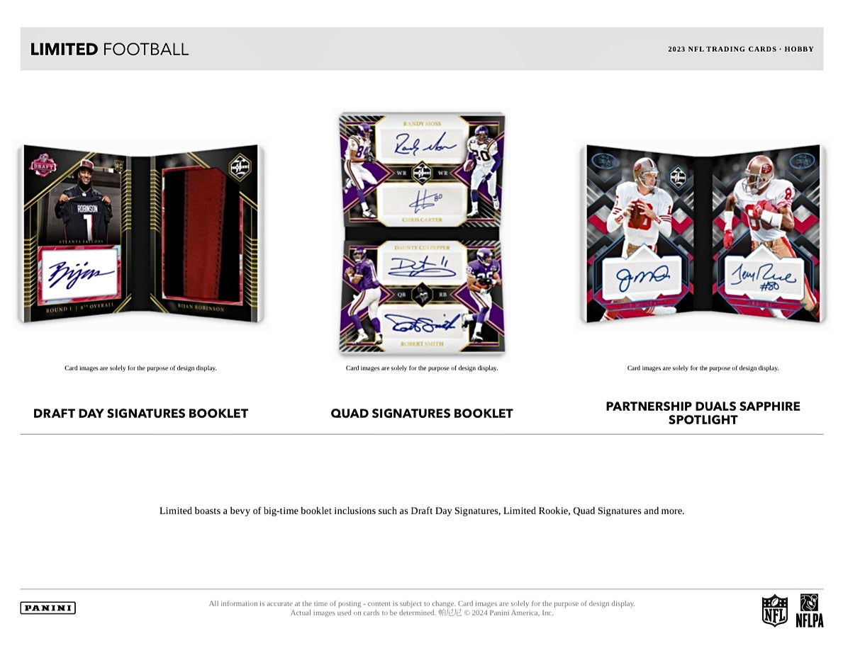 2023 Panini Limited Football Hobby Box