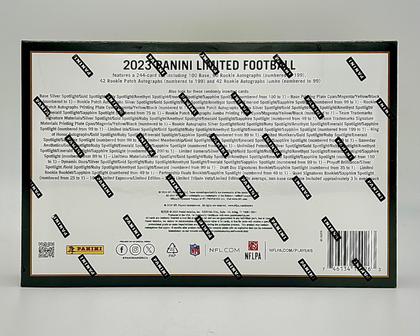 2023 Panini Limited Football Hobby Box