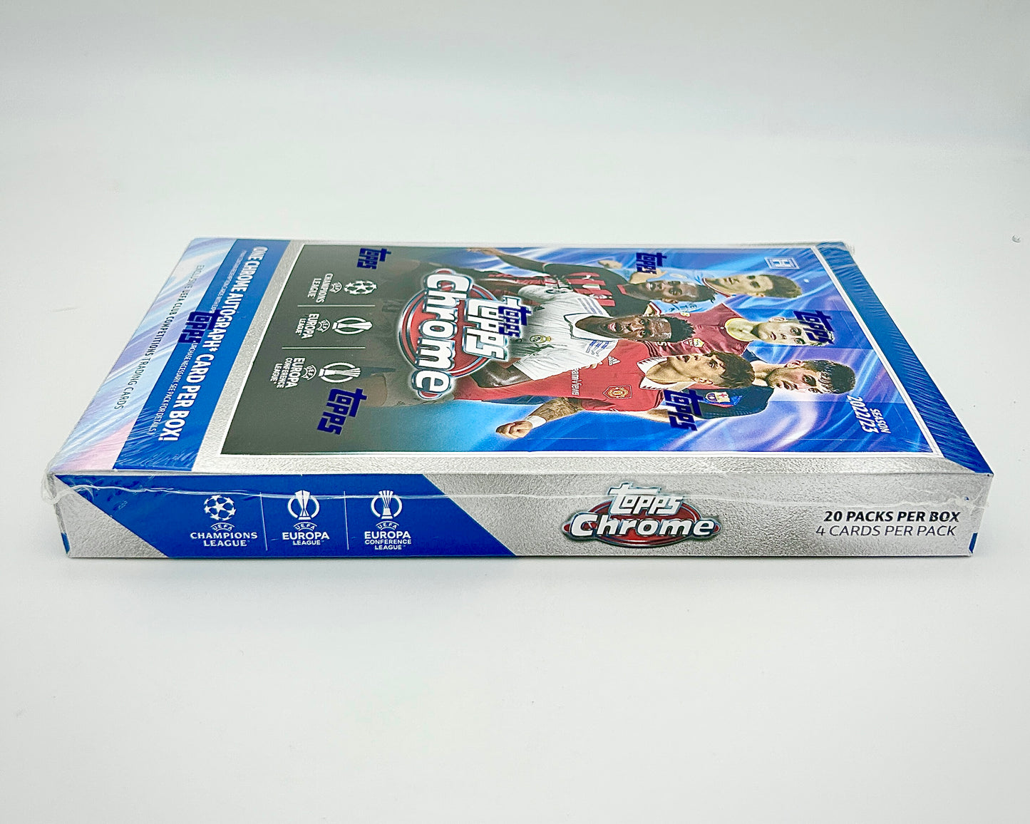 2022-23 Topps Chrome UEFA Club Competitions Soccer Hobby Box