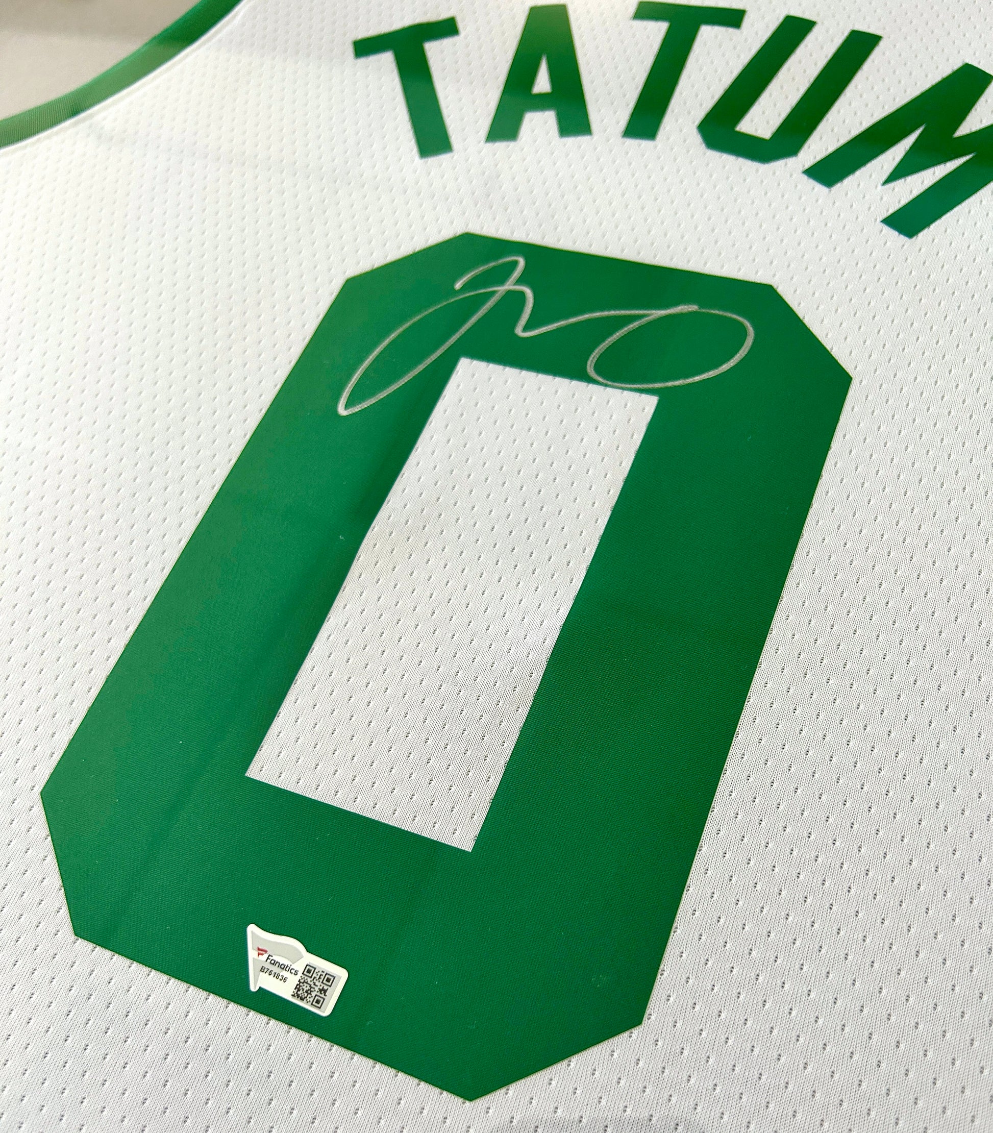 Jayson Tatum Signed Jersey