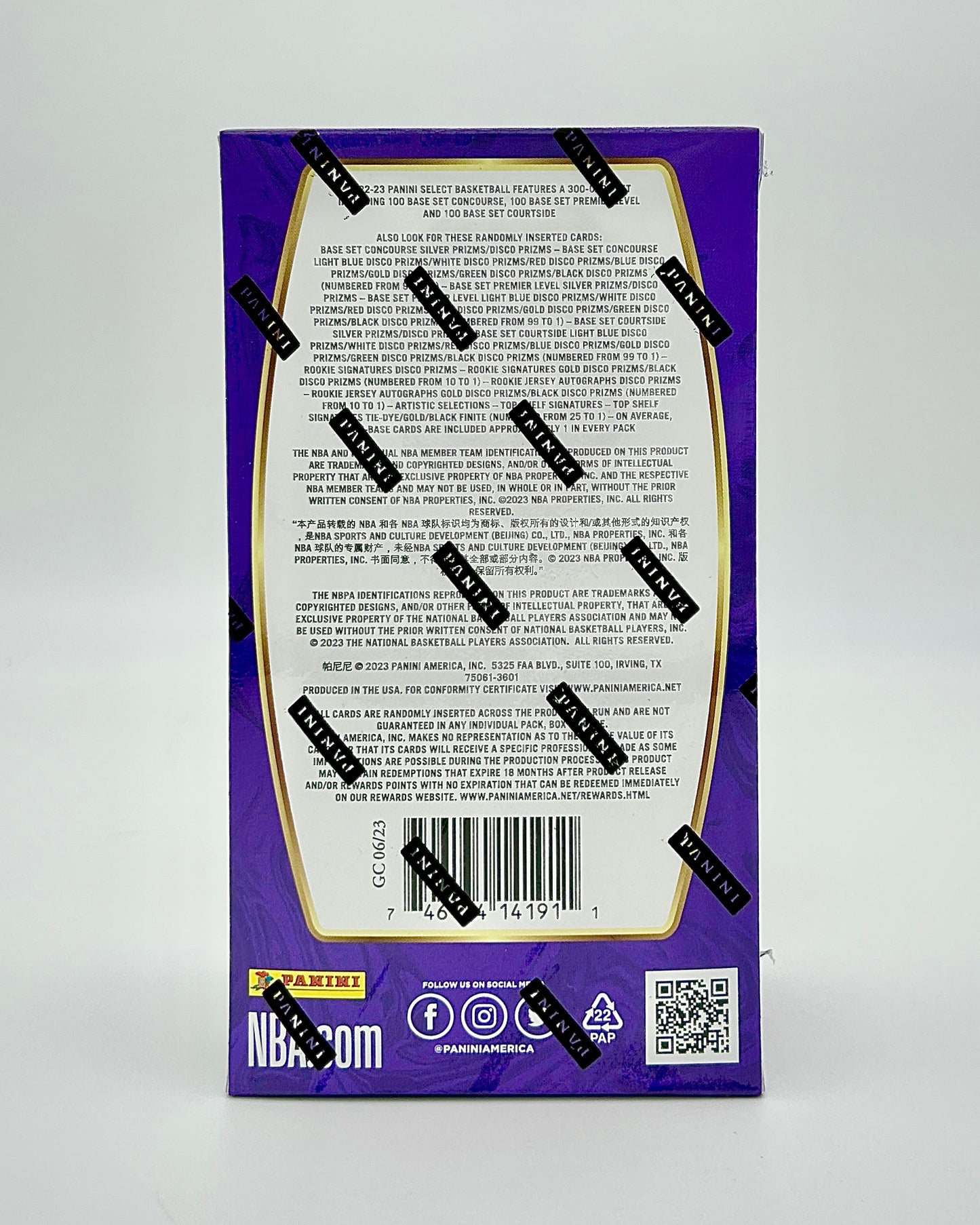 2022-23 Panini Select Basketball Hybrid H2 Box