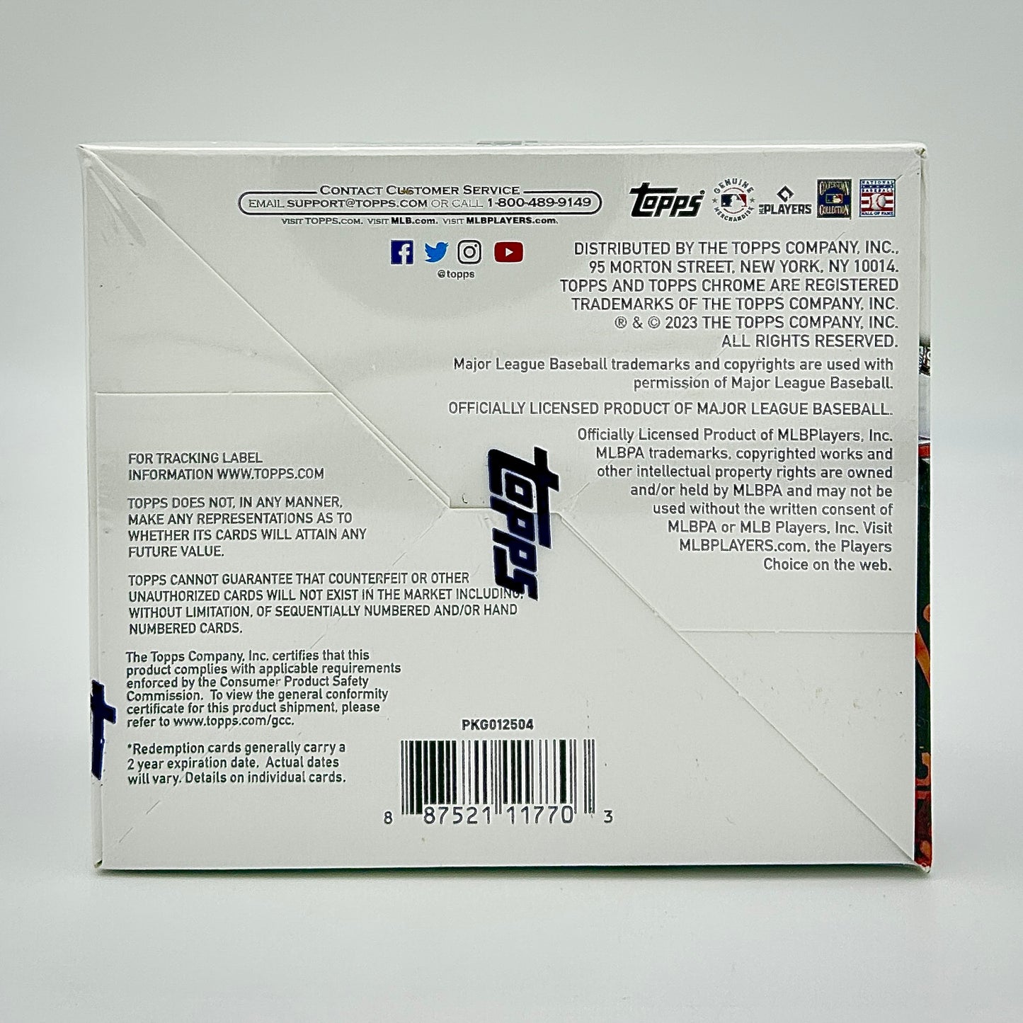 2023 Topps Chrome Baseball Jumbo Box