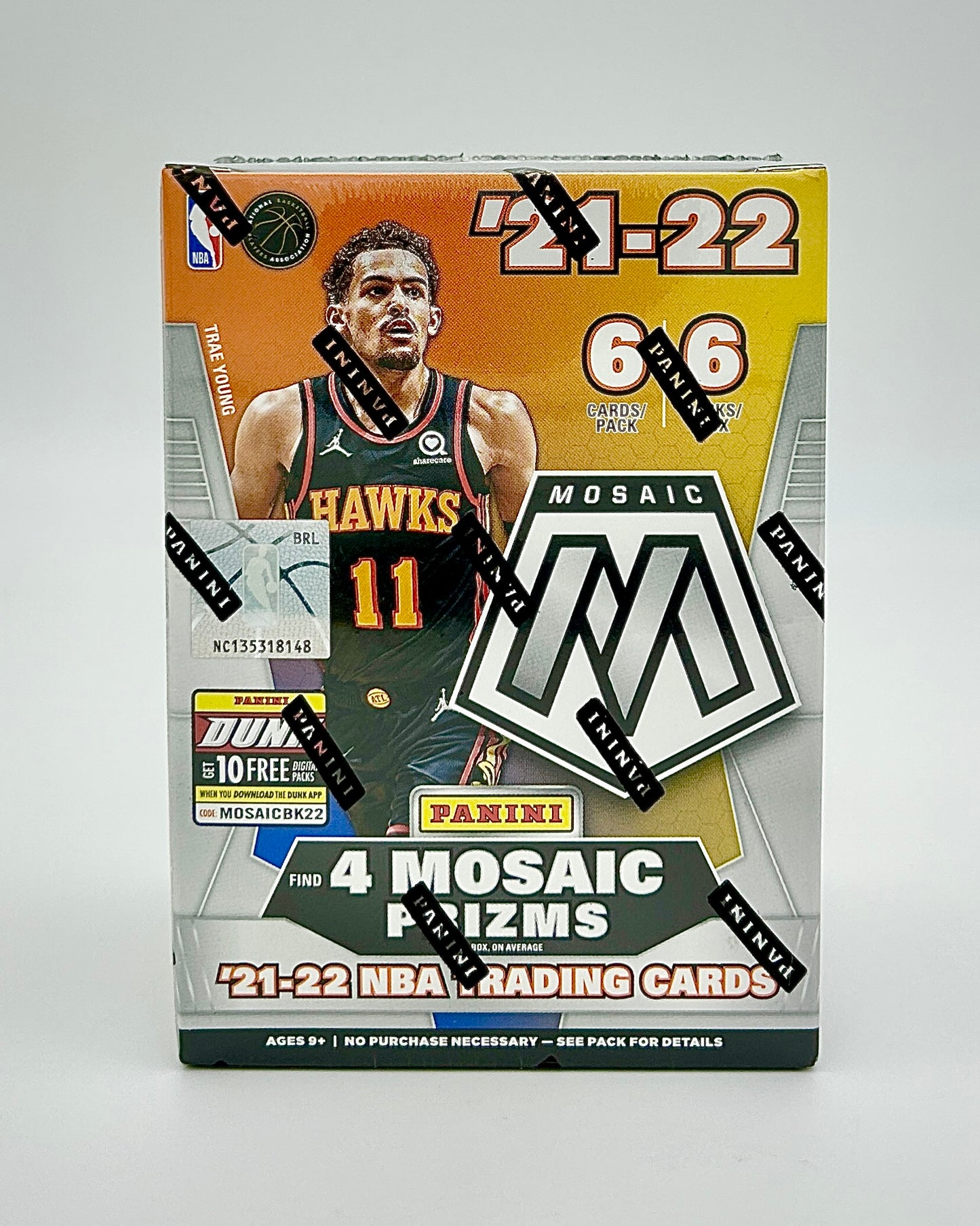 2021-22 Panini Mosaic Basketball Blaster Box