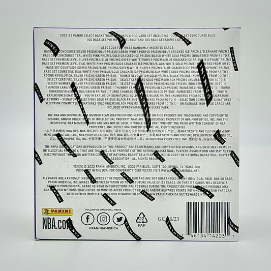 2022-23 Panini Select Basketball Mega Box