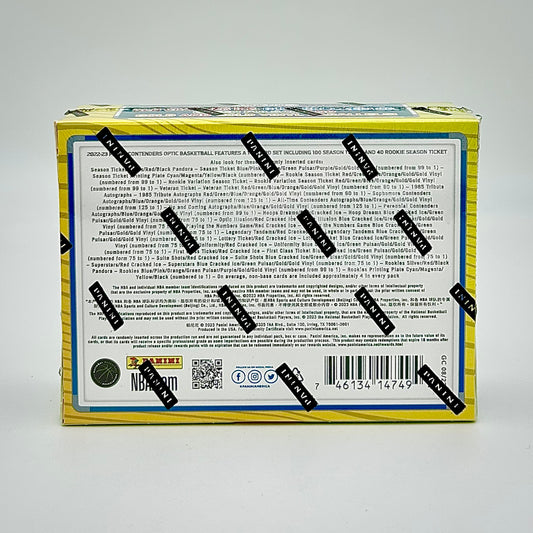 2022-23 Panini Contenders Optic Basketball Hobby Box
