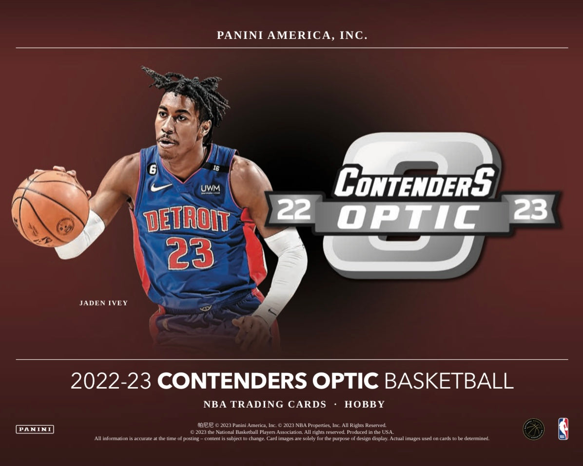 2022-23 Panini Contenders Optic Basketball Hobby Box