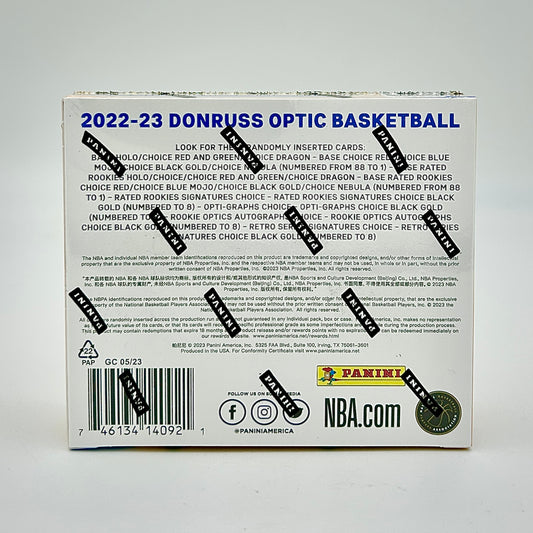 2022-23 Panini Donruss Optic Basketball Choice Box