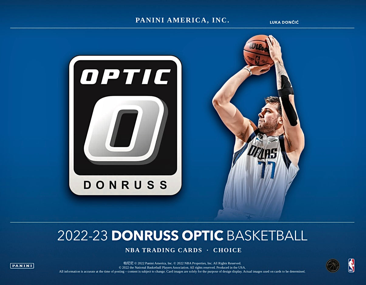 2022-23 Panini Donruss Optic Basketball Choice Box