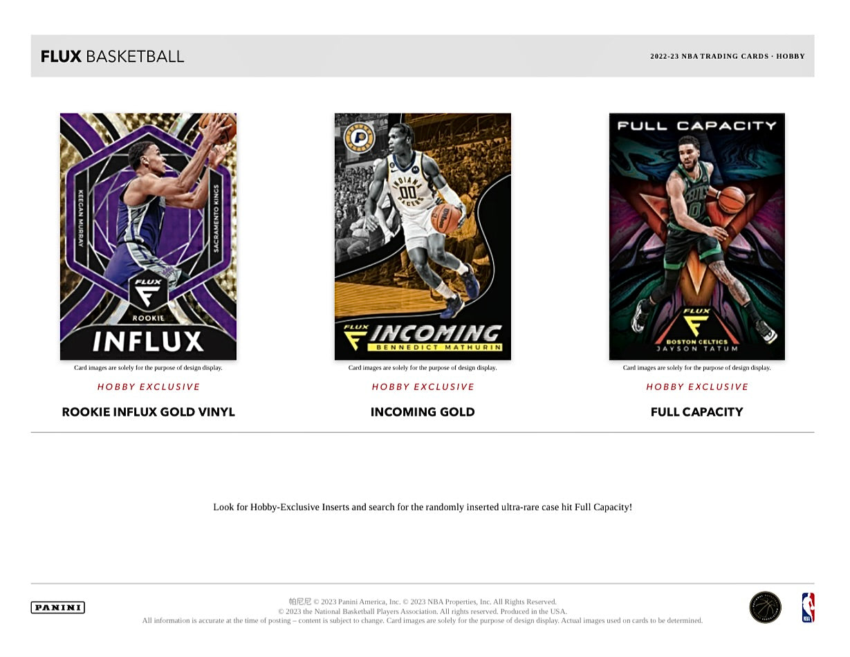 2022-23 Panini Flux Basketball Hobby Box