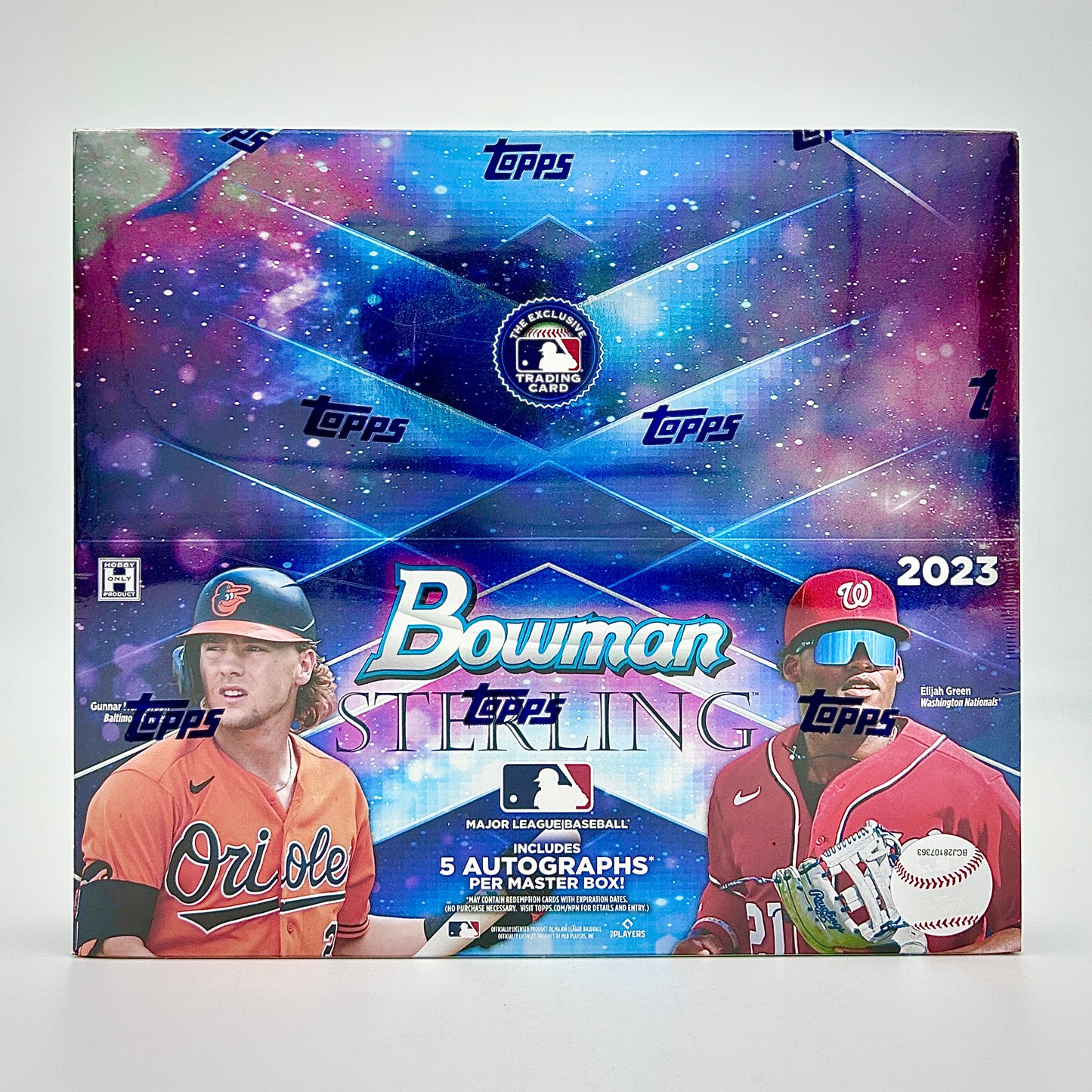 2023 Bowman Sterling Baseball Hobby Sealed Case (12 boxes)
