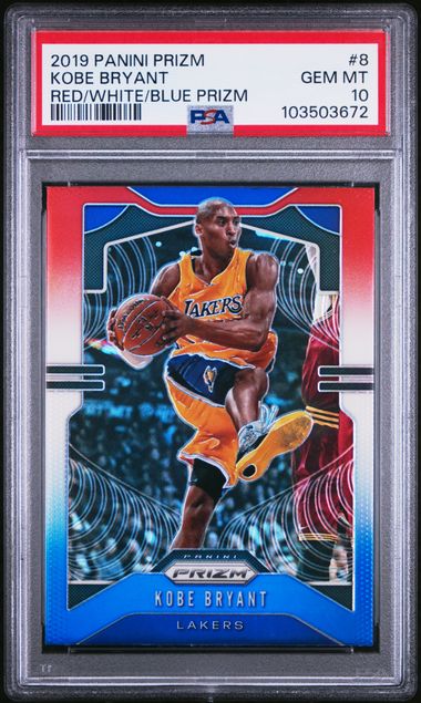 2019 Panini Prizm Kobe Bryant PSA 10