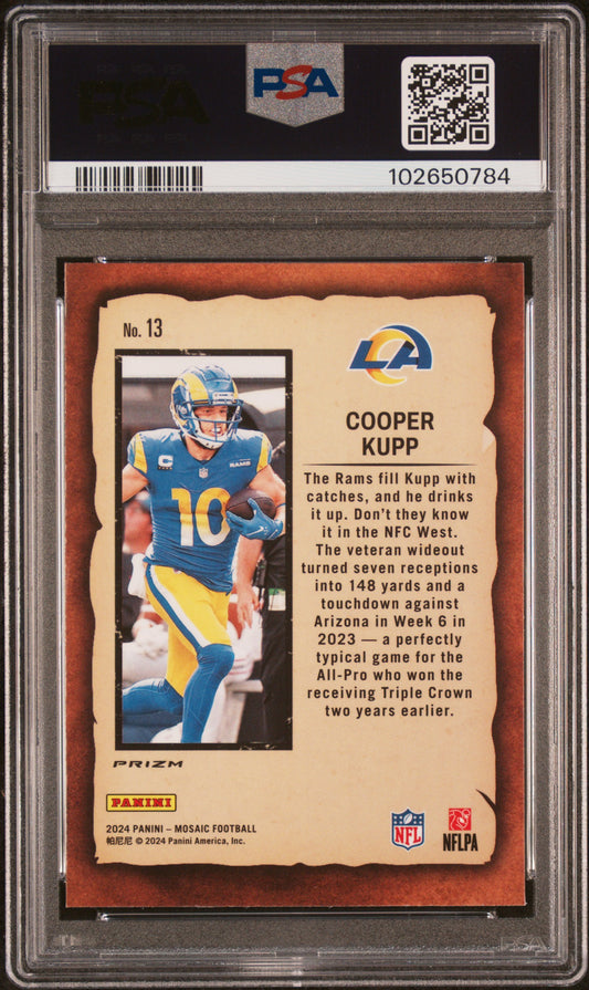 Mosaic Notoriety Mosaic Cooper Kupp PSA 9