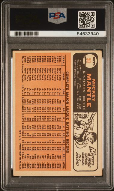 Topps Mickey Mantle