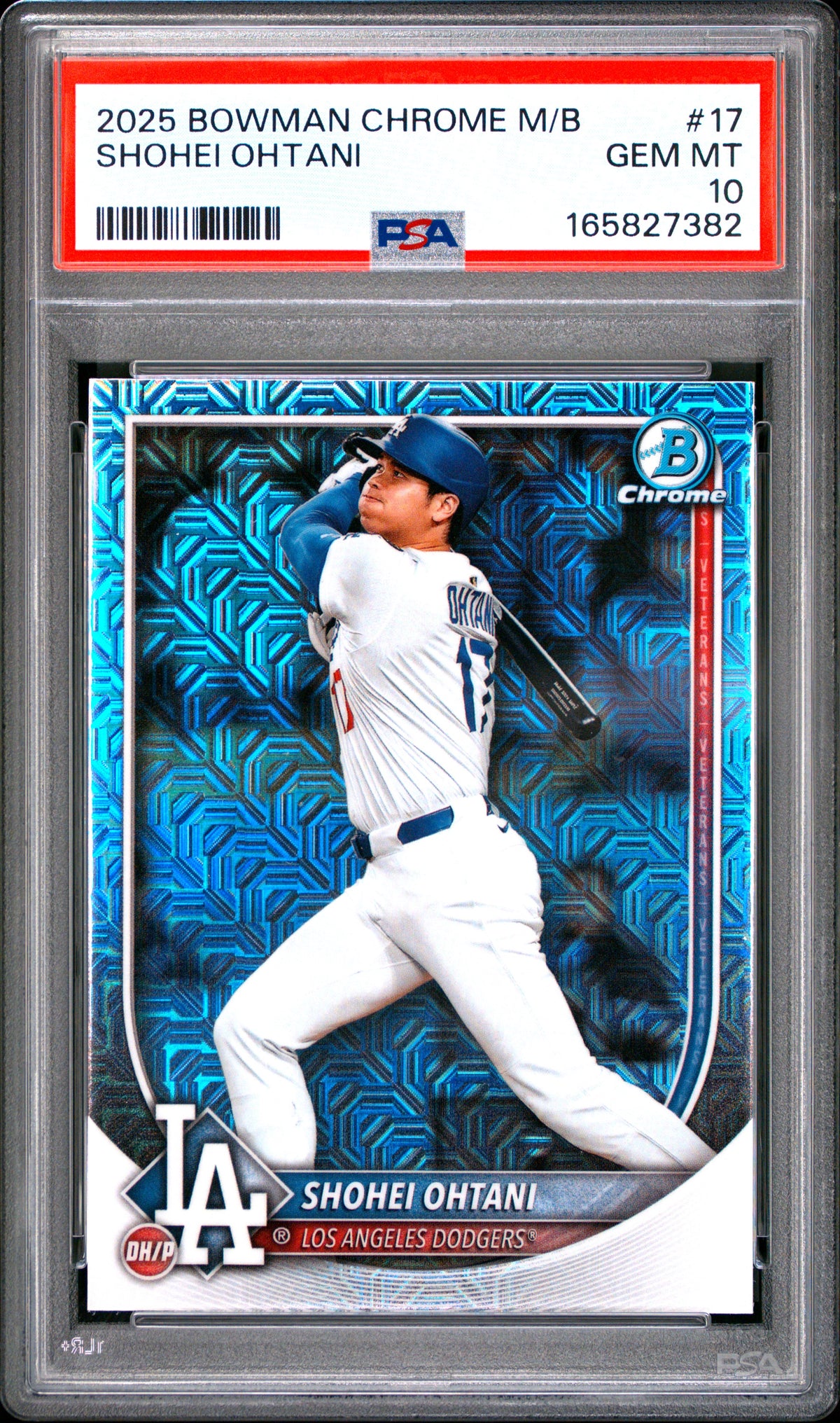 2025 Bowman Chrome Mega Box #17 Shohei Ohtani PSA 10