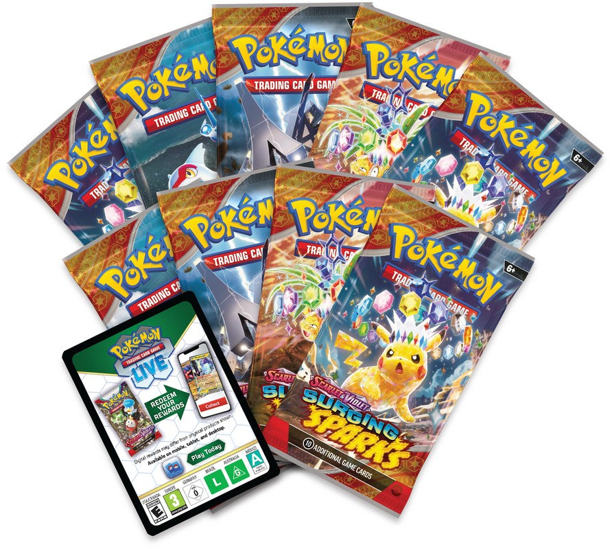Pokemon Scarlet & Violet 8 Surging Sparks Elite Trainer Box