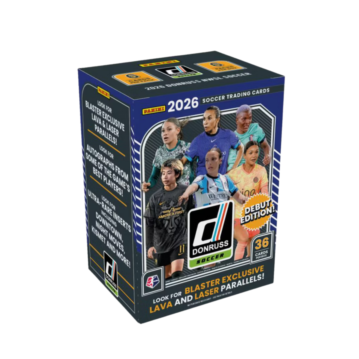 2026 Panini Donruss National Women's Soccer League Blaster Box