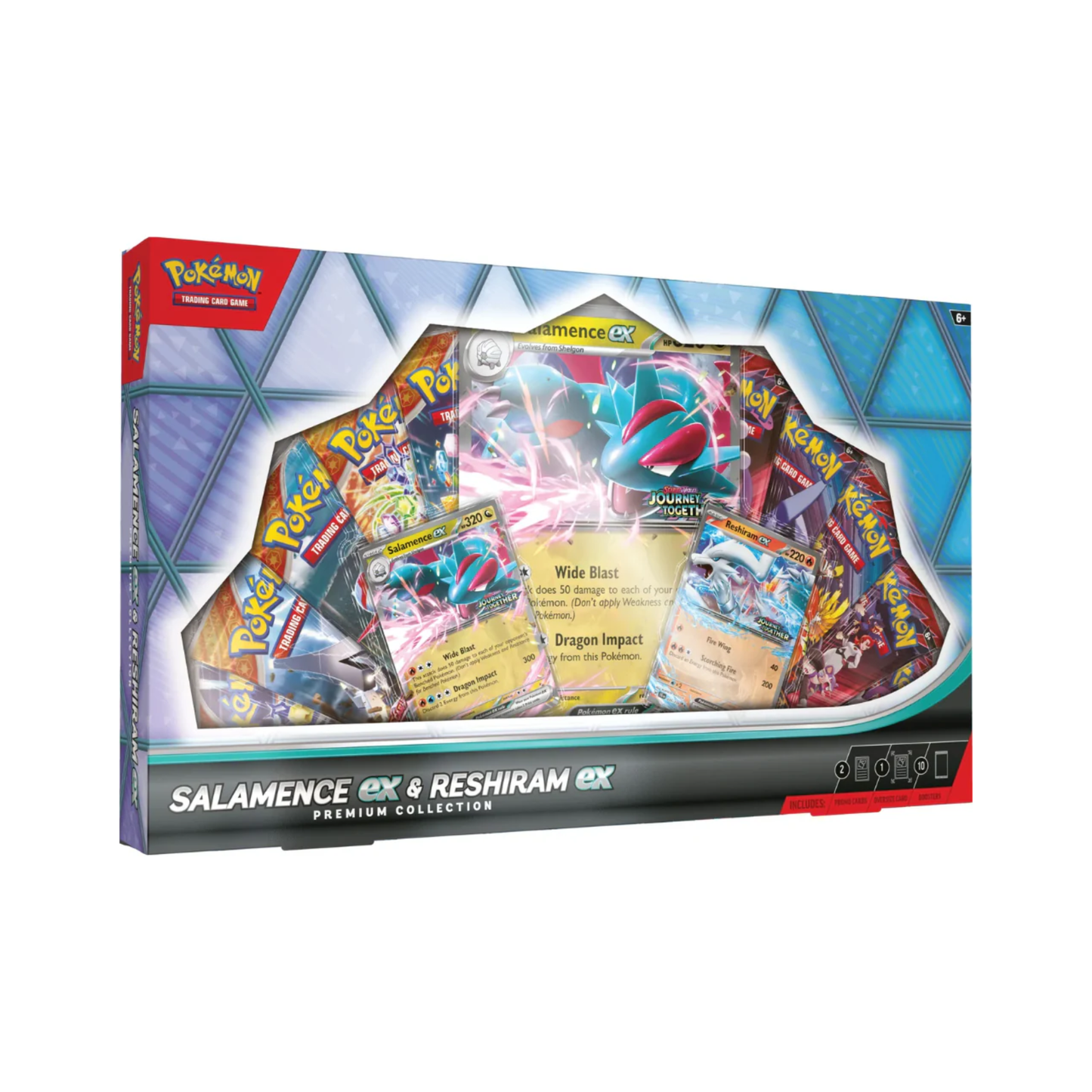 Pokémon Salamence ex & Reshiram ex Premium Collection