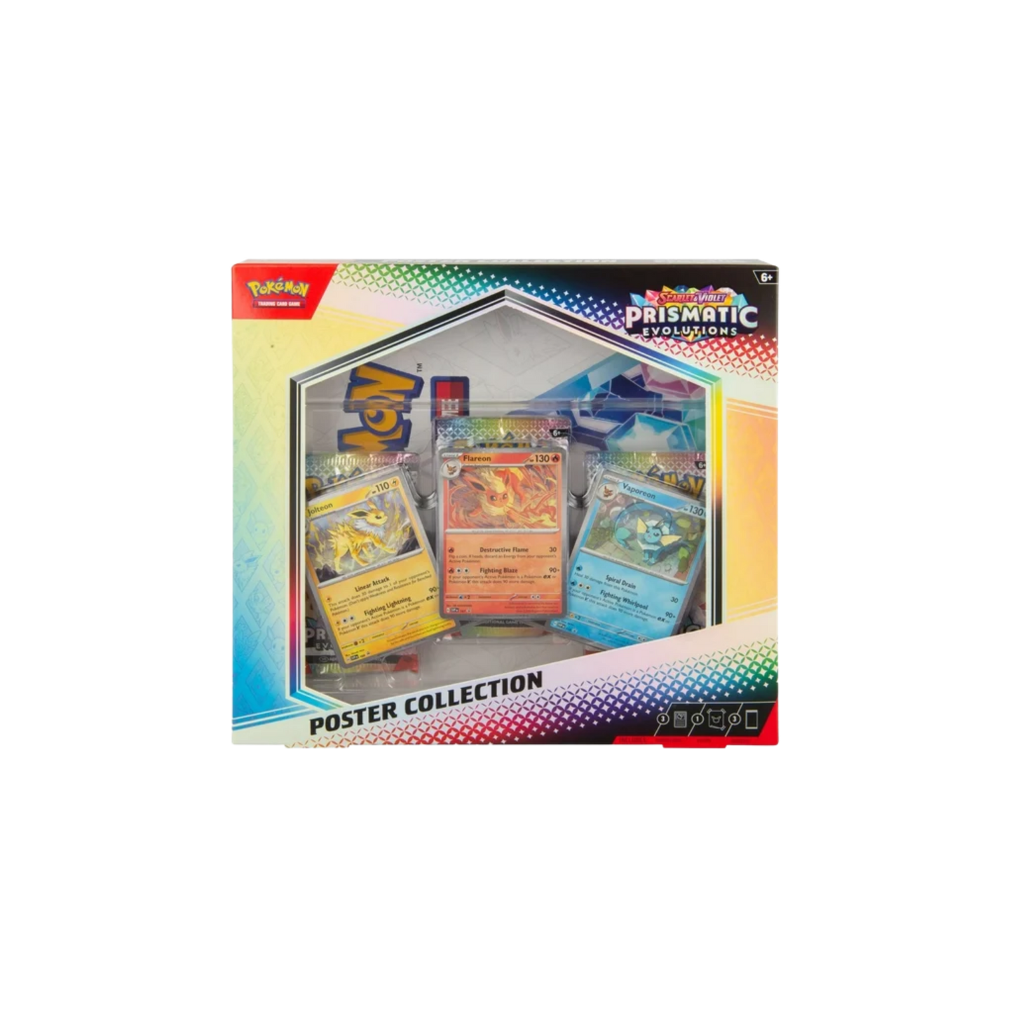Pokémon Scarlet & Violet Prismatic Evolutions Poster Collection