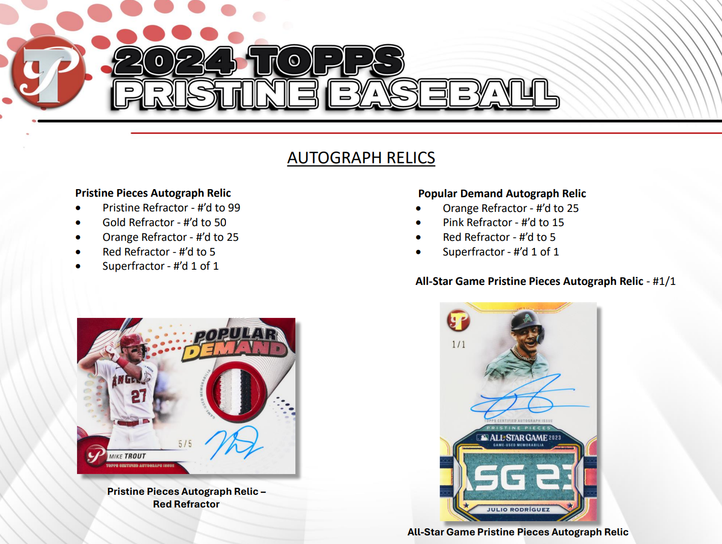 2024 Topps Pristine Baseball Hobby Box