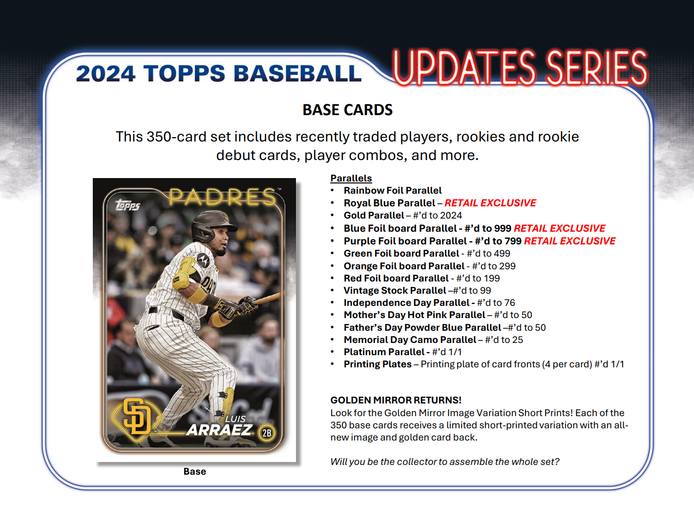 2024 Topps Update Baseball Value Box