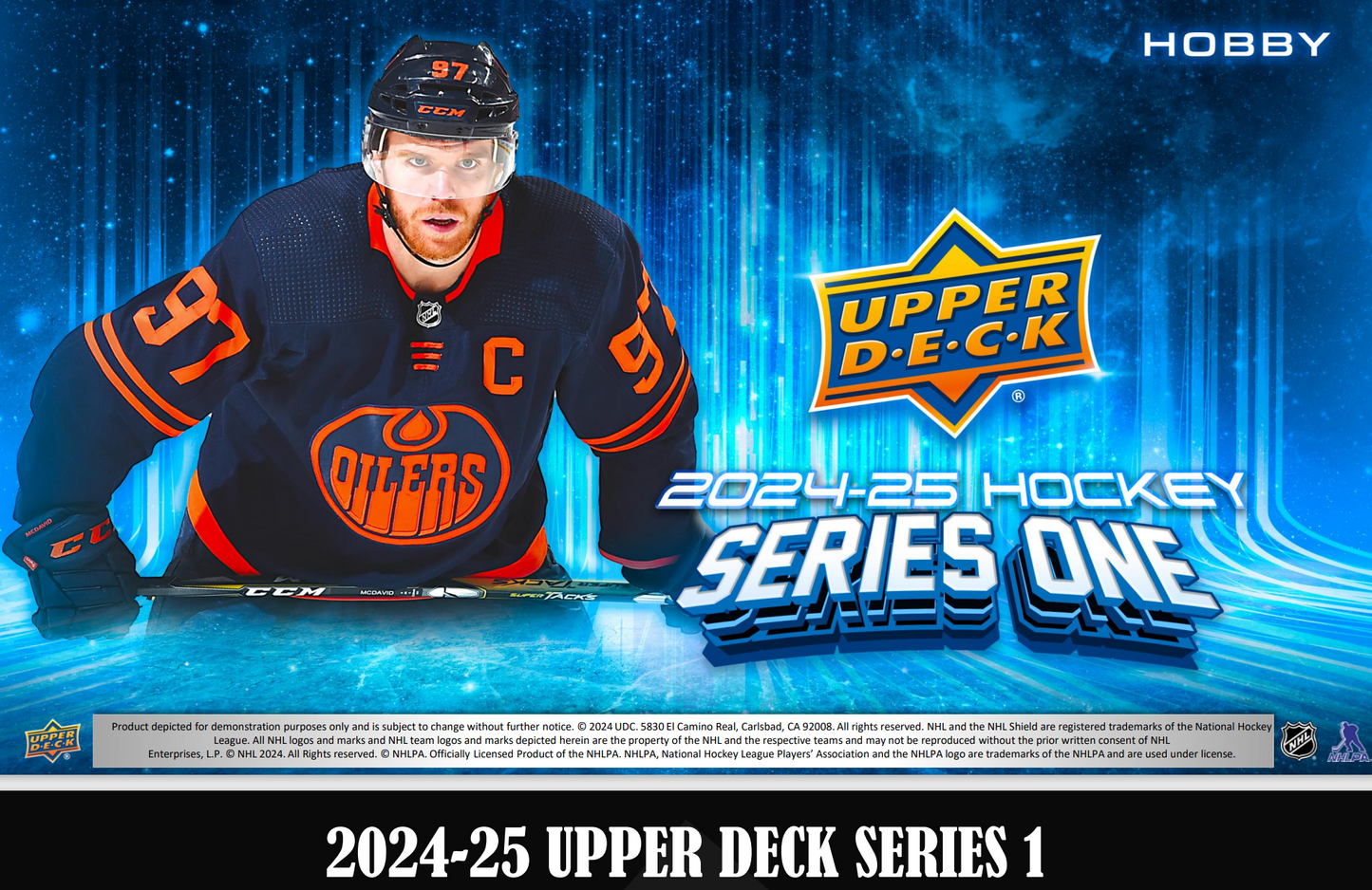 2024-25 Upper Deck Series 1 Hockey Hobby Box