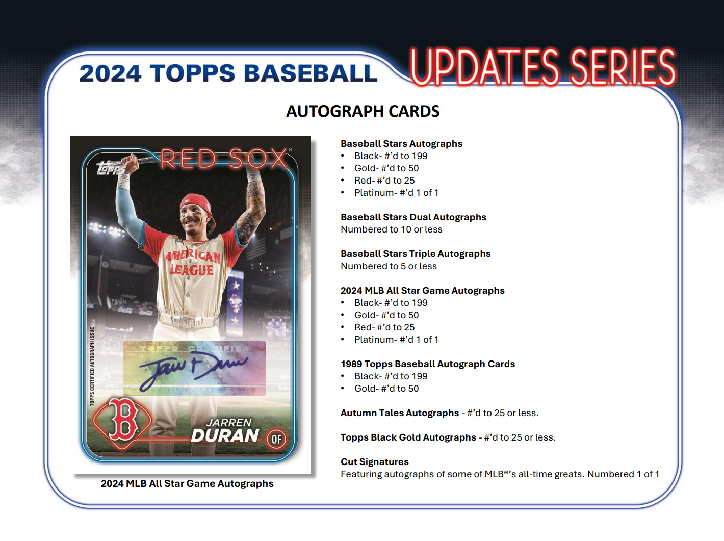 2024 Topps Update Baseball 14-Card Retail Pack