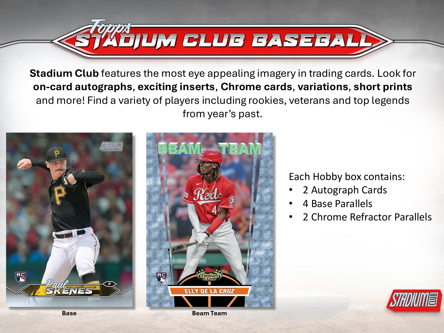 2024 Topps Stadium Club Baseball Hobby Box