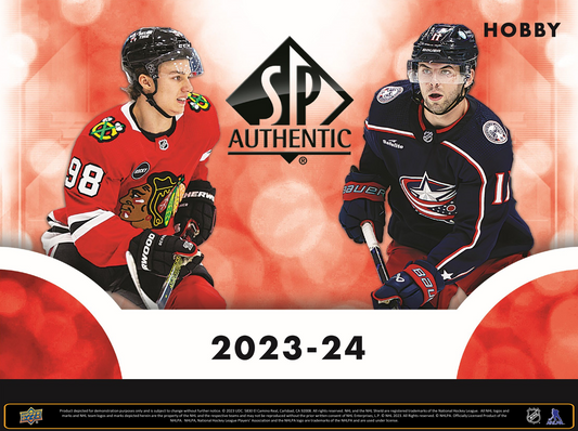 2023-24 Upper Deck SP Authentic Hockey Hobby Box