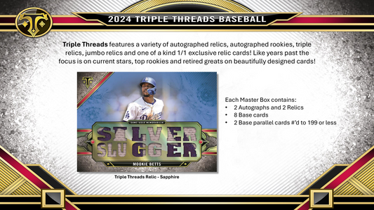 2024 Topps Triple Threads Baseball Hobby Box