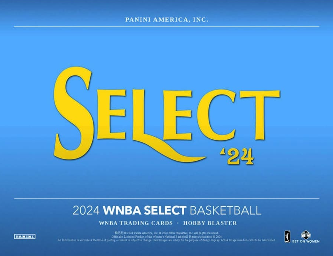 2024 Panini Select WNBA Basketball Hobby Blaster Box