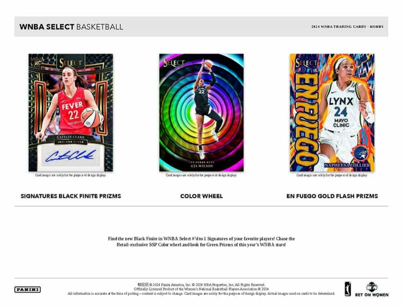 2024 Panini Select WNBA Basketball Hobby Blaster Box