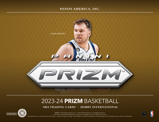 2023-24 Panini Prizm Basketball Hobby International Box